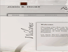 Tablet Screenshot of jasonhoverlaw.com